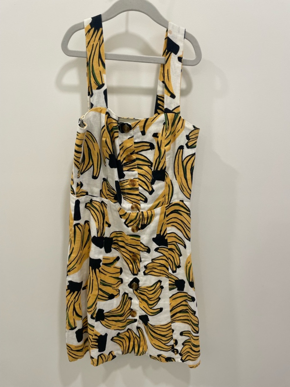 Farm Rio Bossa Banana Mini Dress